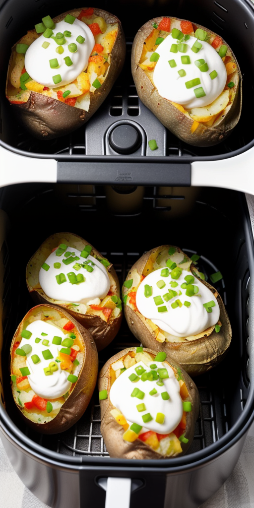 twice baked potatoes in air fryer