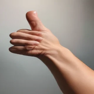 transparent thumbs up