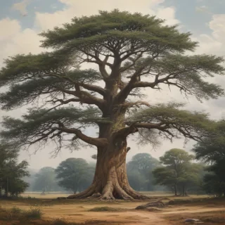 tree drawing images