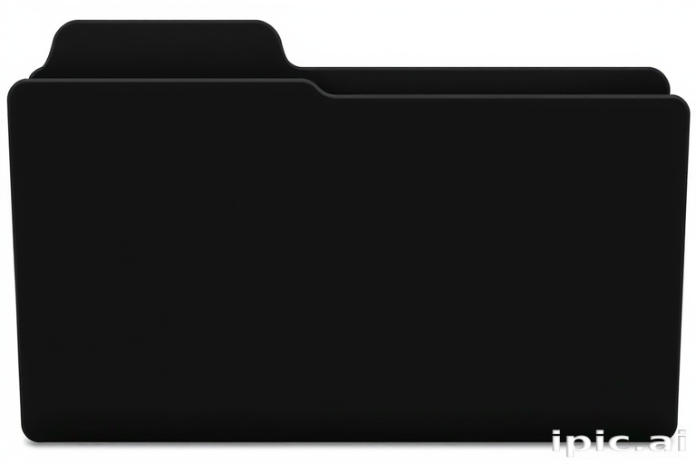 black folder png