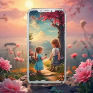 cute backgrounds for android