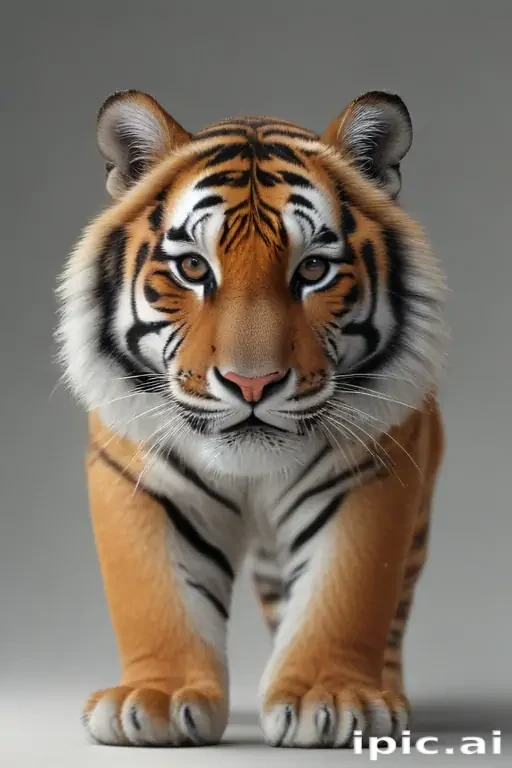 transparent tiger
