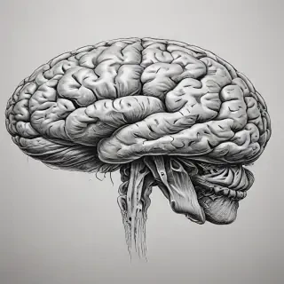 brain sketch