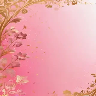 background pink and gold