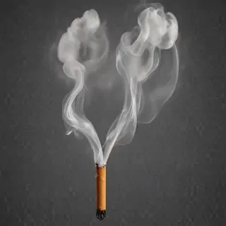 smoking transparent background