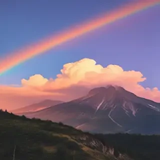 aesthetic wallpapers rainbow