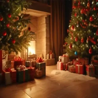 christmas background cute