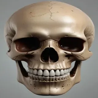 skull face png
