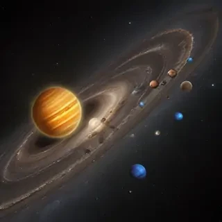 solar system png