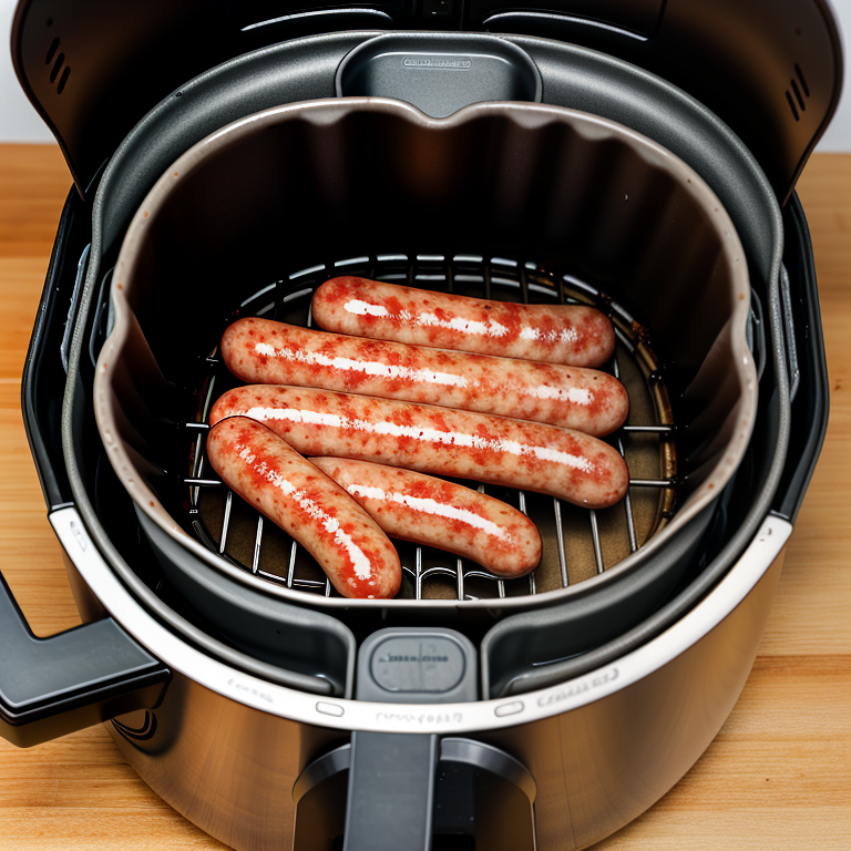 how to cook sausage in the air fryer