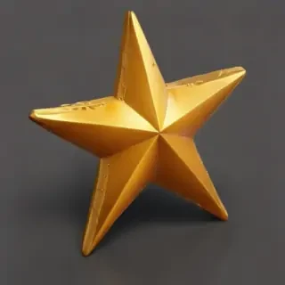 golden star png