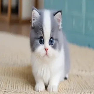 cute blue