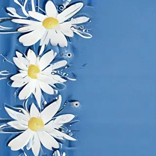 blue flower