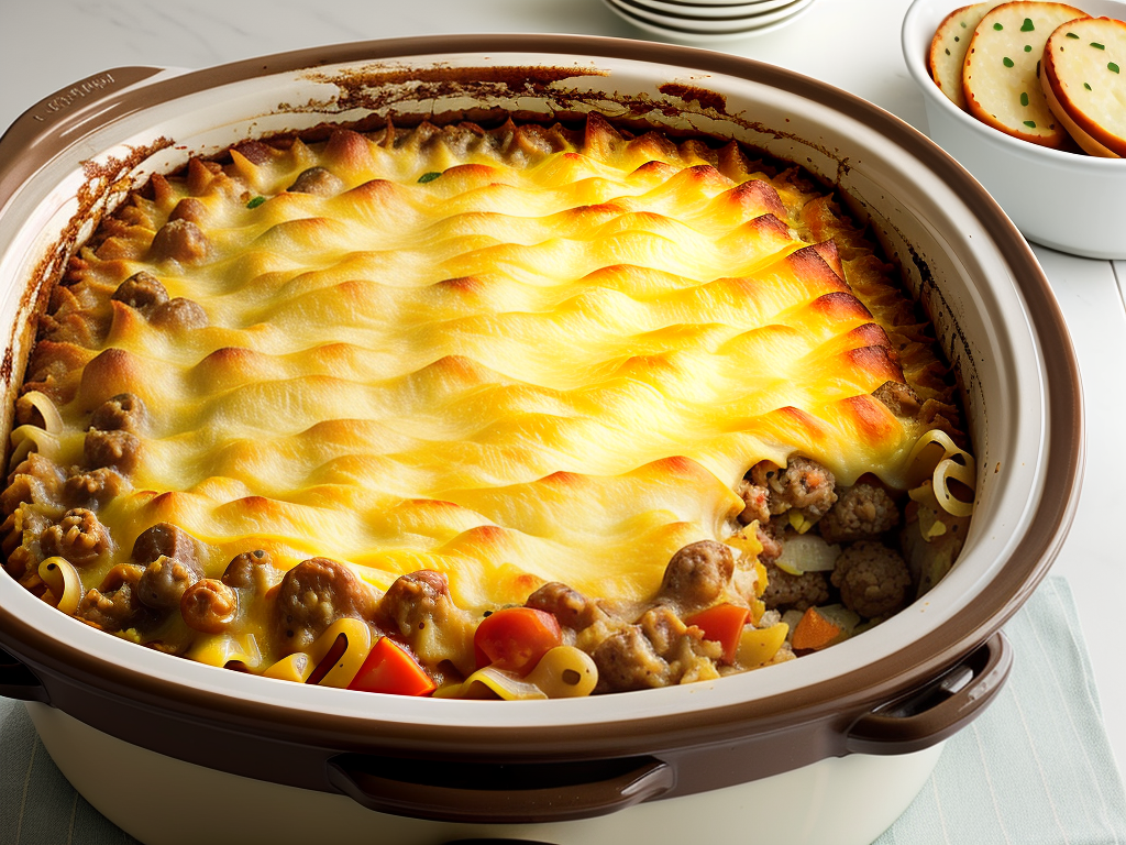 hamburger potato casserole slow cooker