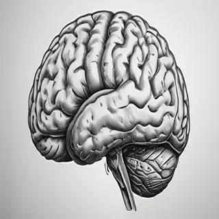 brain sketch