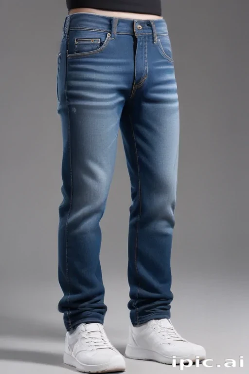 mock up jeans