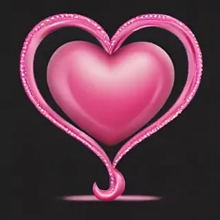 heart png pink