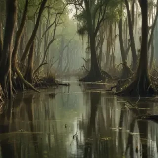 swamp background
