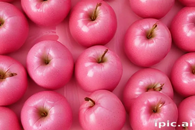 pink apple wallpaper