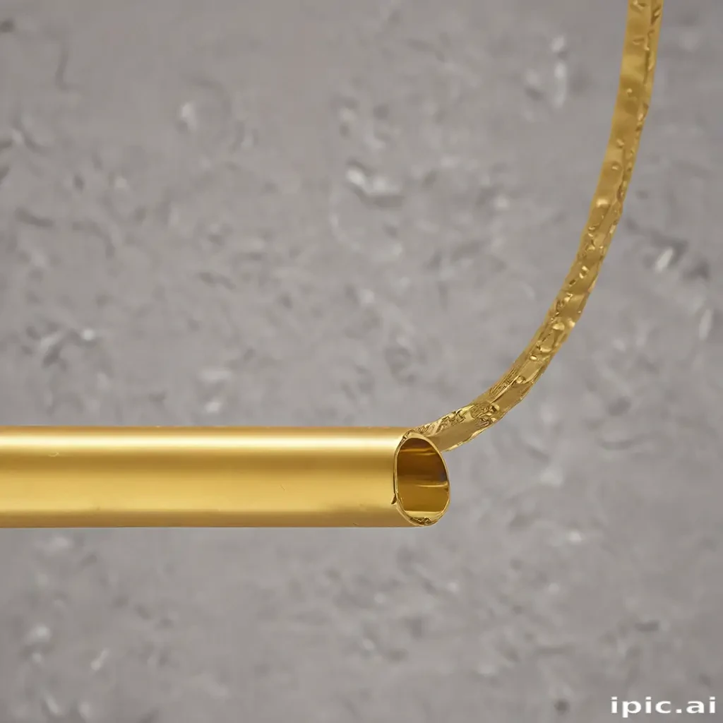 gold line png