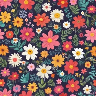 cartoon flowers png