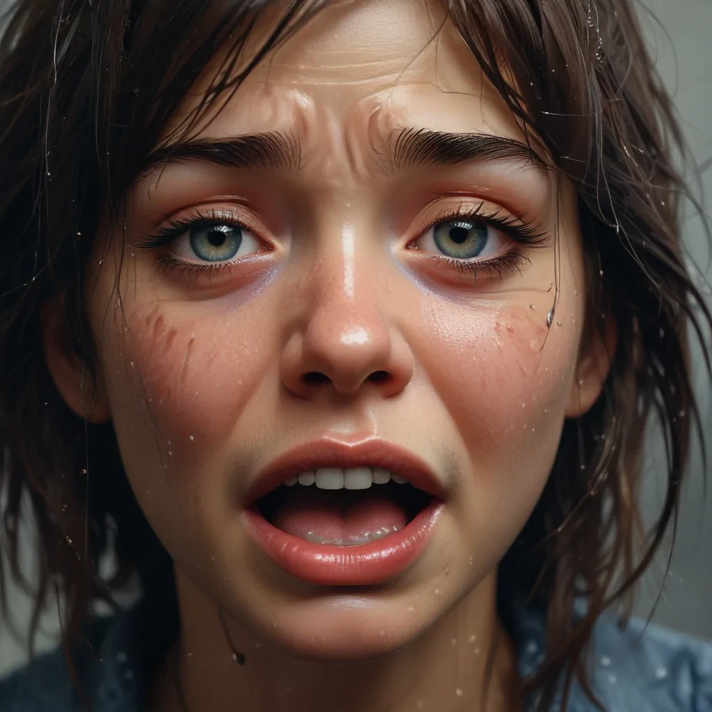 picture of someone crying