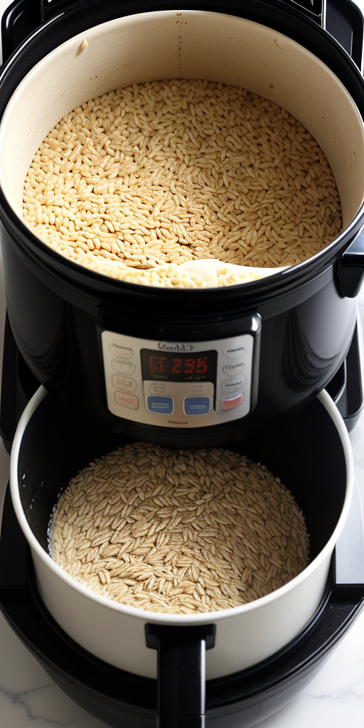 cook barley in rice cooker