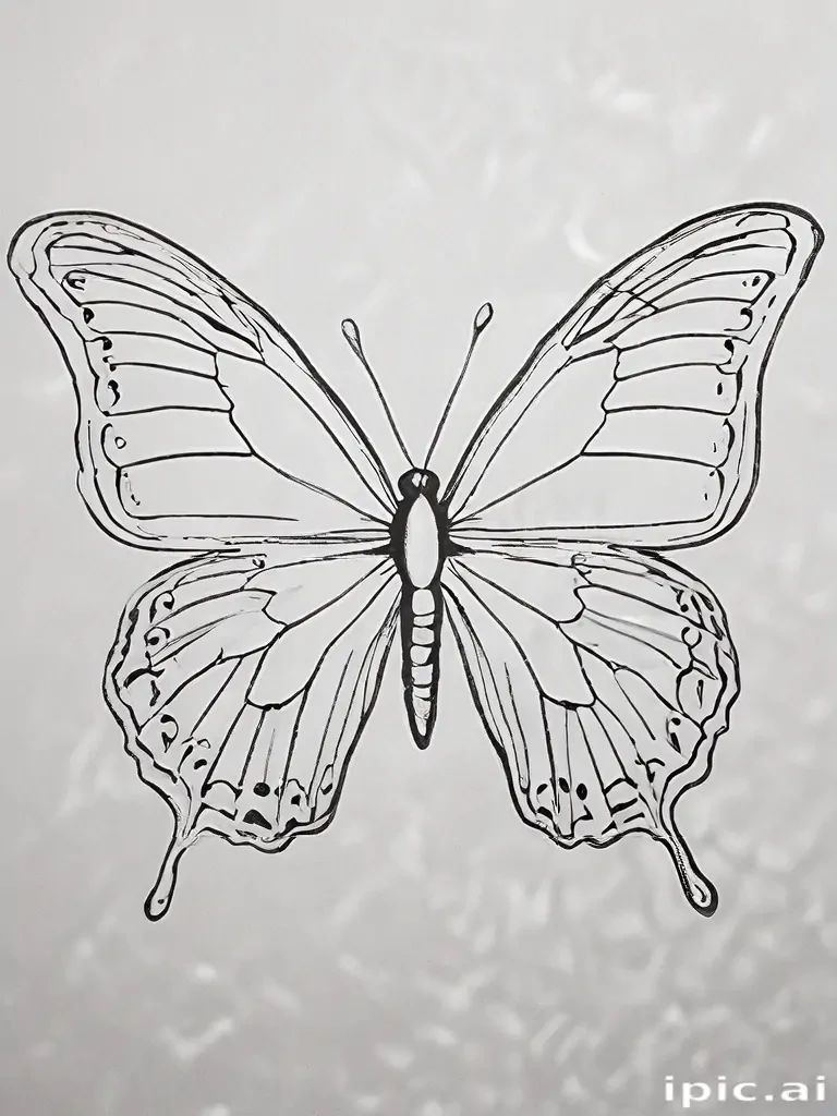 butterfly outline