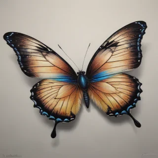 buttefly drawing