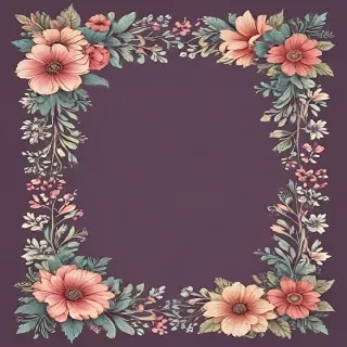 clipart floral border