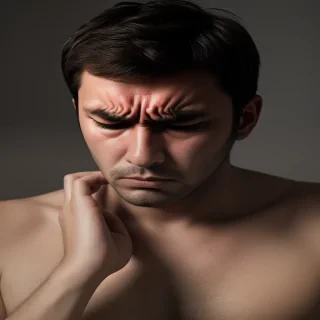 man in sad