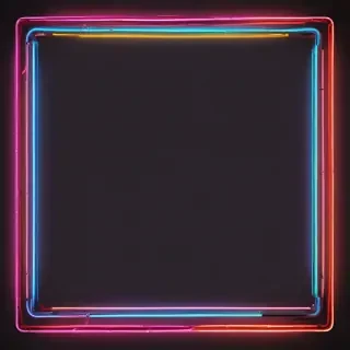 neon frame png