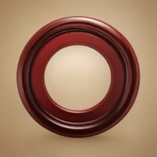 red circle