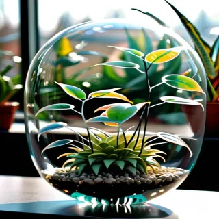 transparent plants