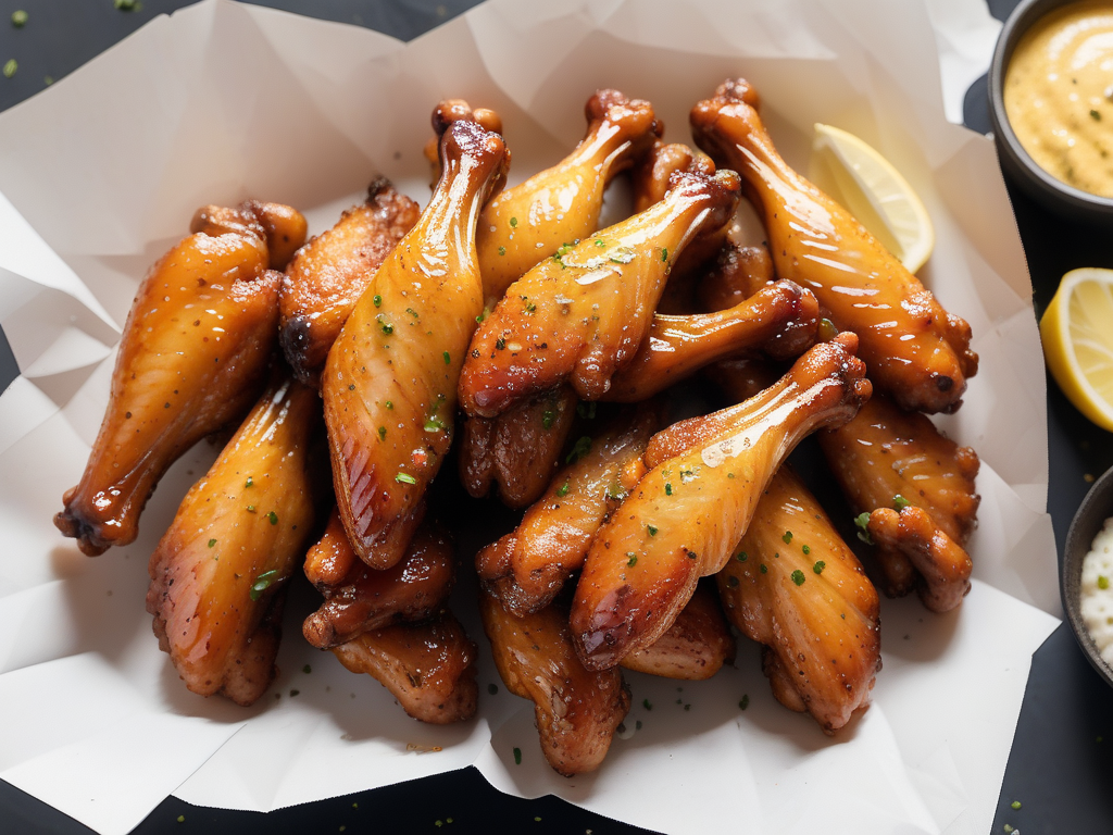 hot honey lemon pepper wings