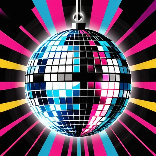 disco ball clipart transparent