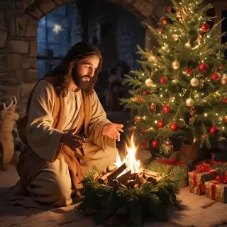 merry christmas images jesus