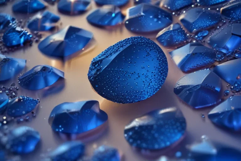 blue sparkle background