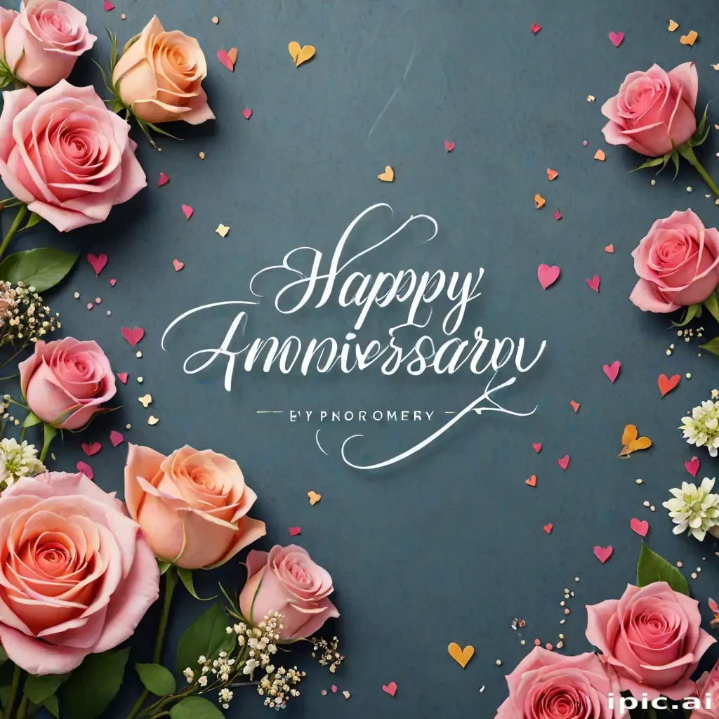 happy anniversary background