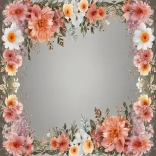 flowers border png