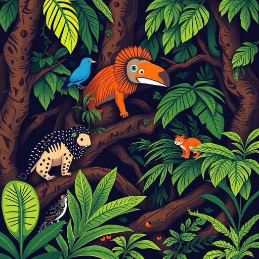 rainforest animals