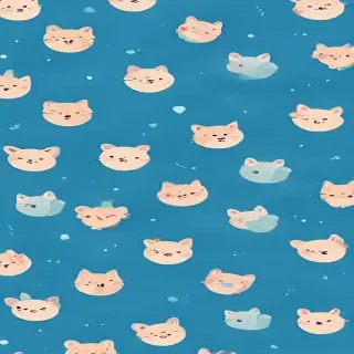 blue cute background