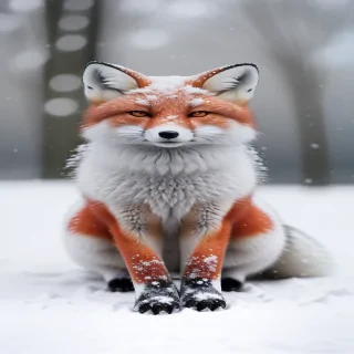 snow fox
