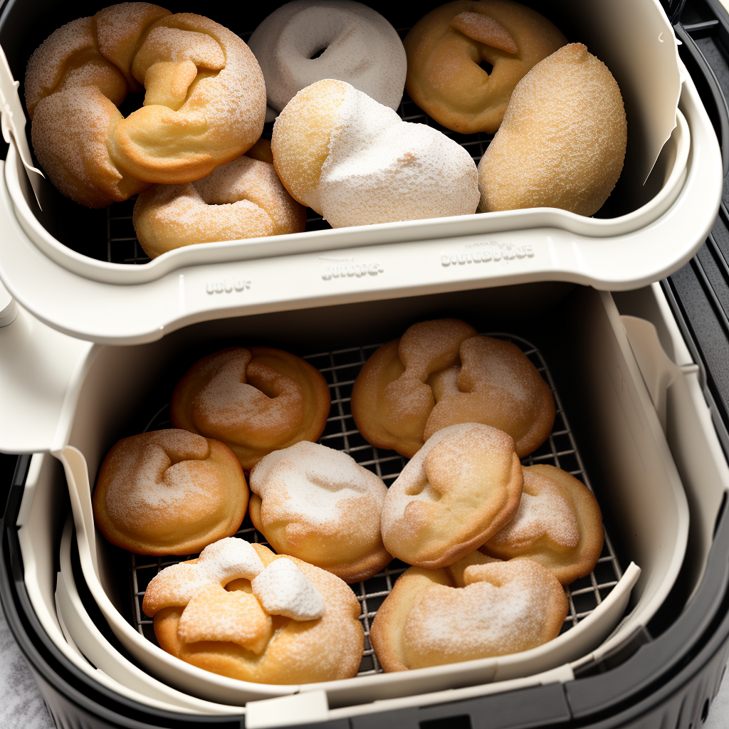 fried dough in air fryer
