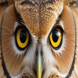 owl eyes