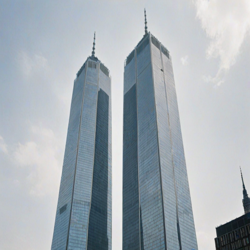 twin towers transparent