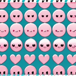 cute pink backrounds