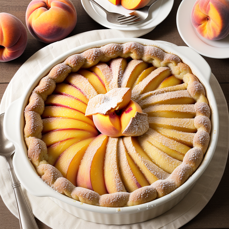 cake mix peach cobbler recipe