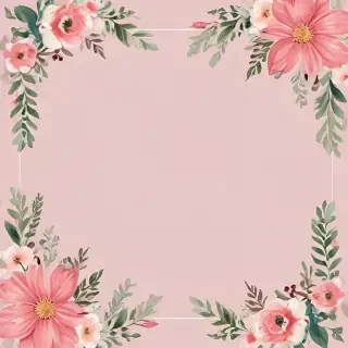 free flower border clipart