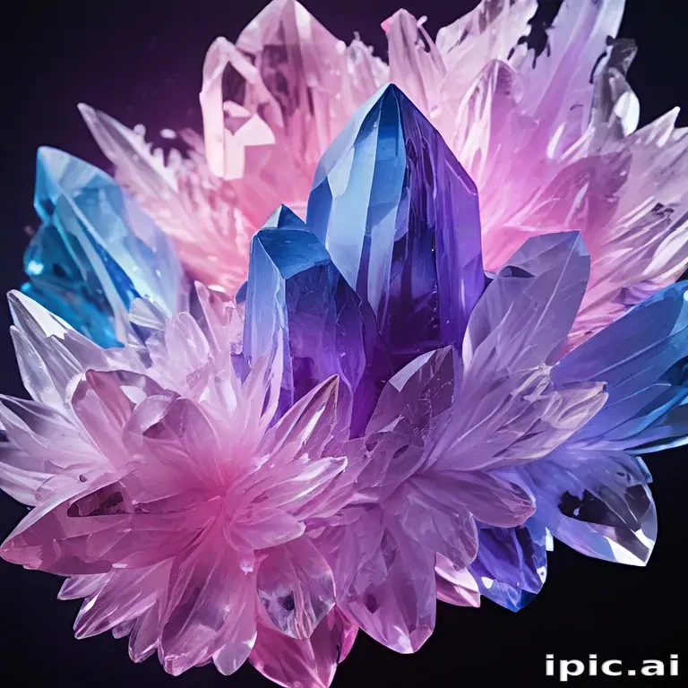 crystal background wallpaper